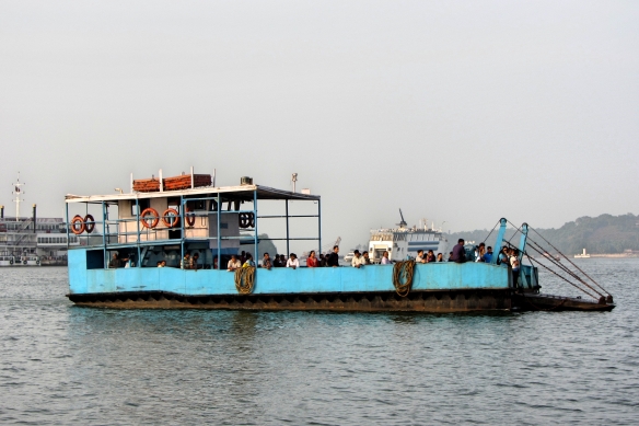 Panjim Betim ferry Goa India